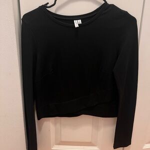 & Other Stories | Cropped Long Sleeve Shirt | Size 4 (fits like a small)